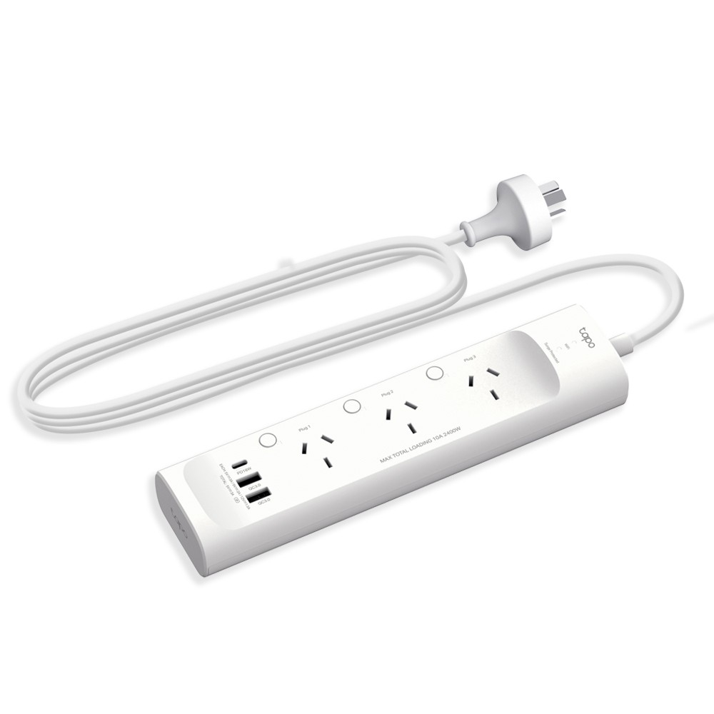 tp-link Smart Wi-Fi Power Strip 3-Outlets TAPO-P300 220-240V Surge Protection