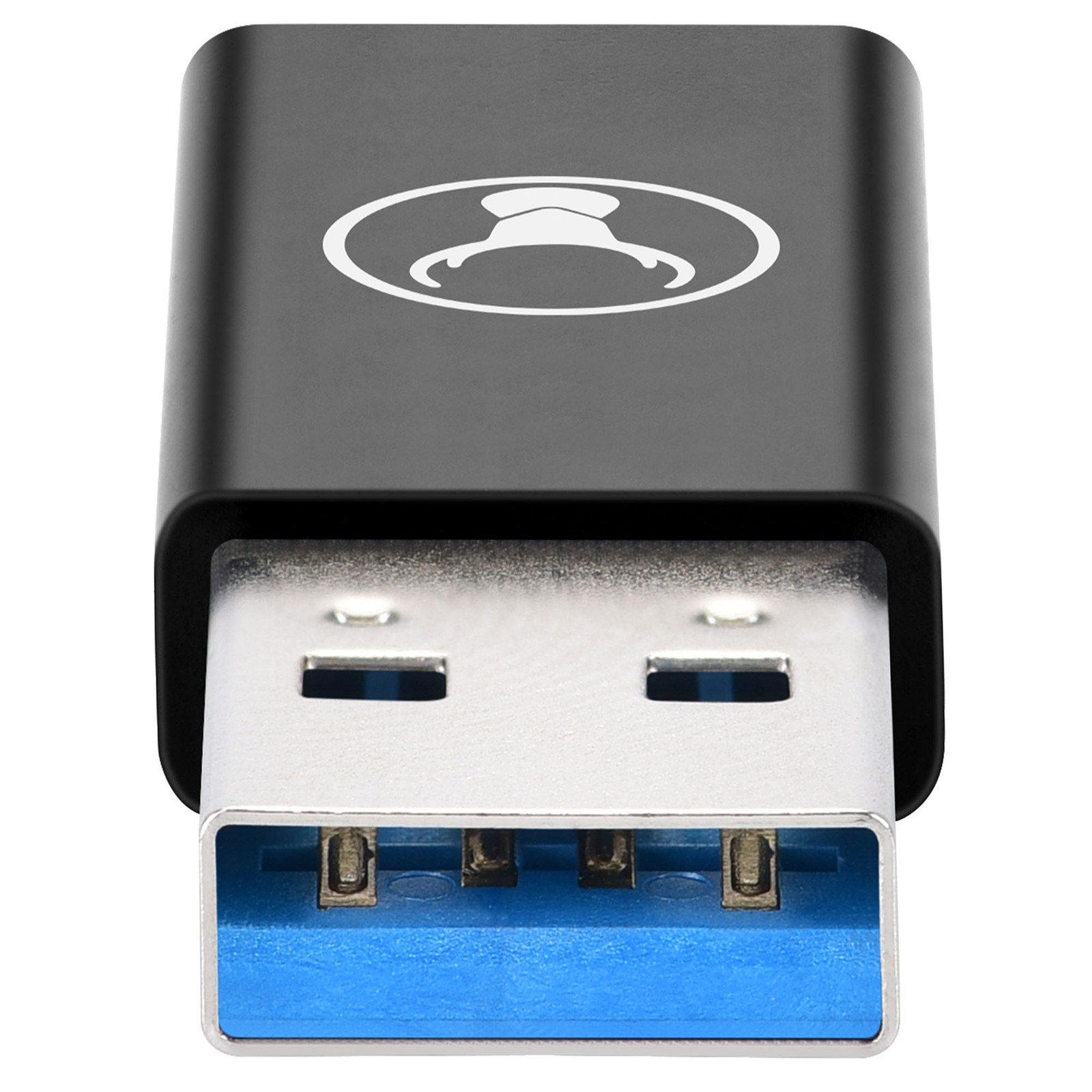 Bonelk USB-A to USB-C 3.0 Adapter Black ELK-80061-R Cables Mobile Accessories