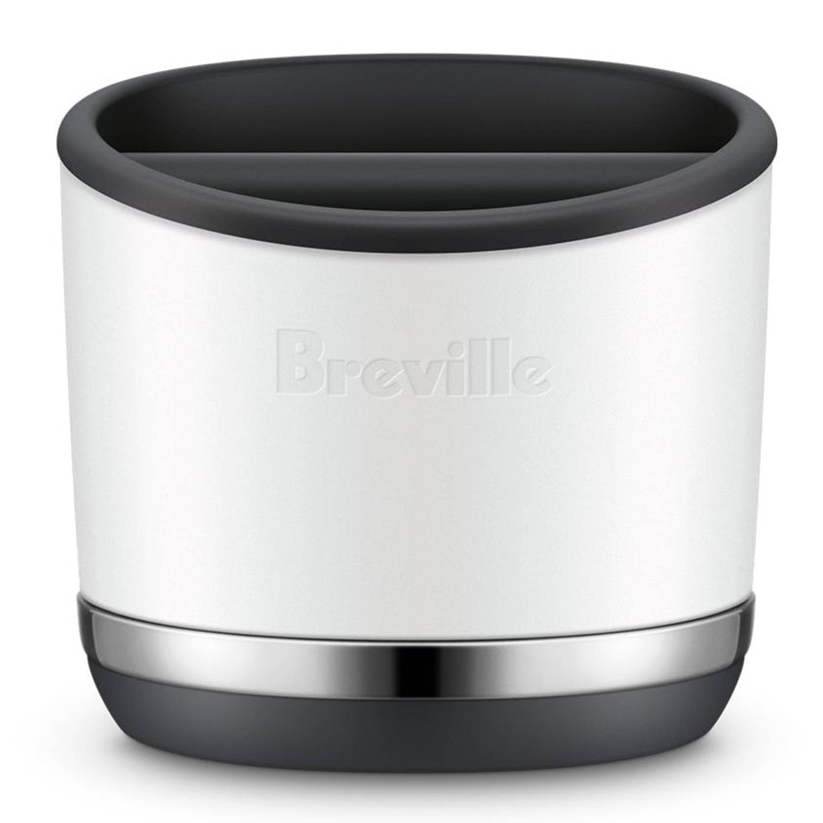 Breville The Knock Box 10 Sea Salt BEA501SST Stainless Steel & Plastic Coffee