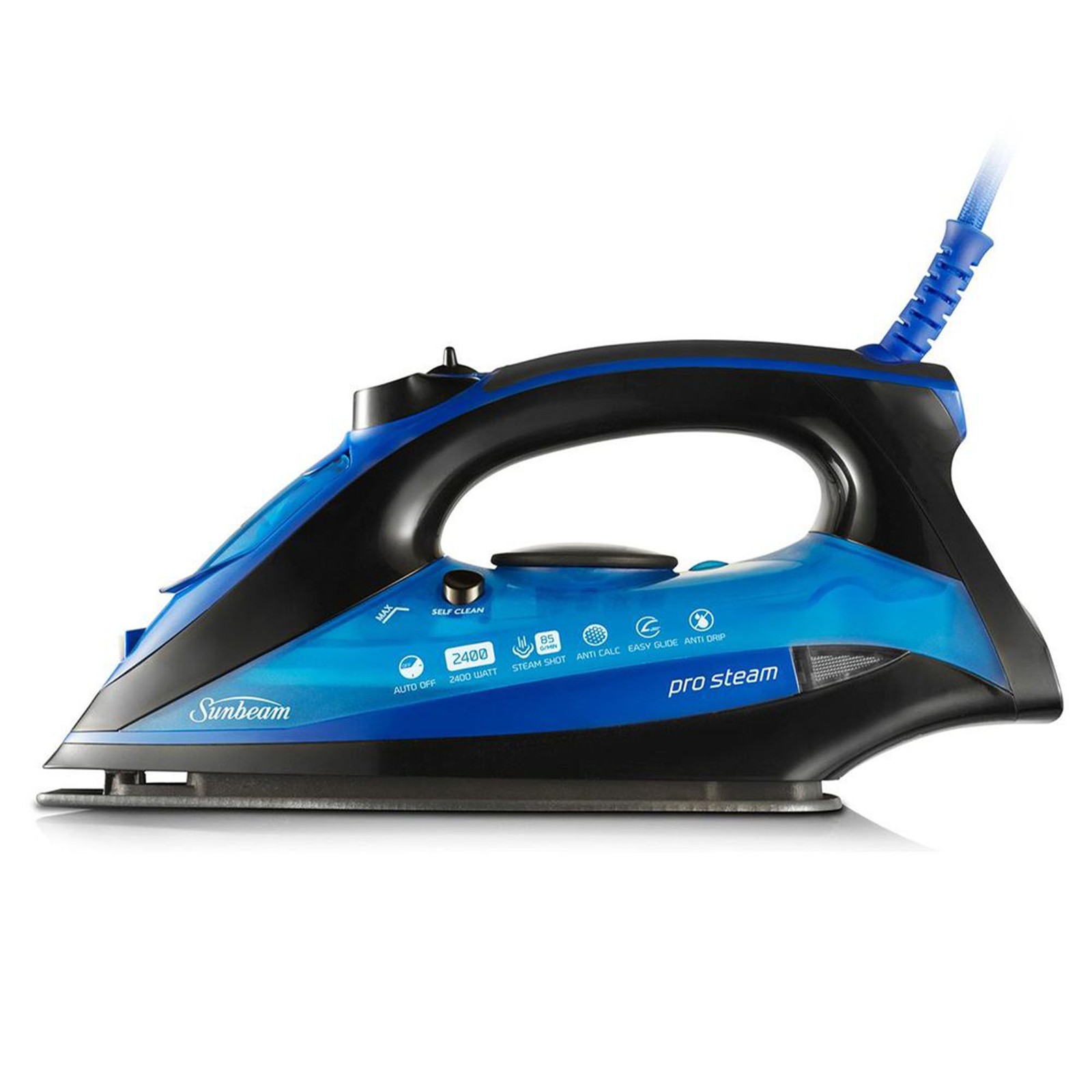 Sunbeam ProSteam Swift Steam Generator Iron SR4260 2400 Black Blue