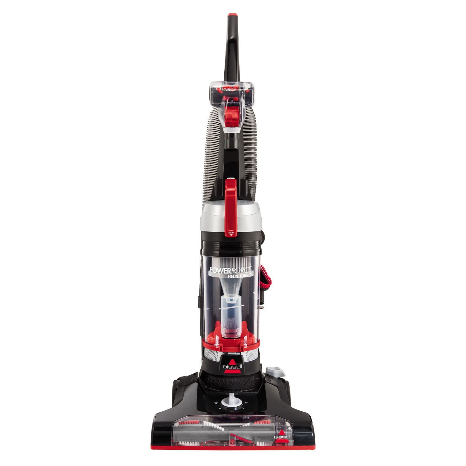Bissell Powerforce Helix TURBO 2110F Upright Bagless Vacuum Cleaner Red