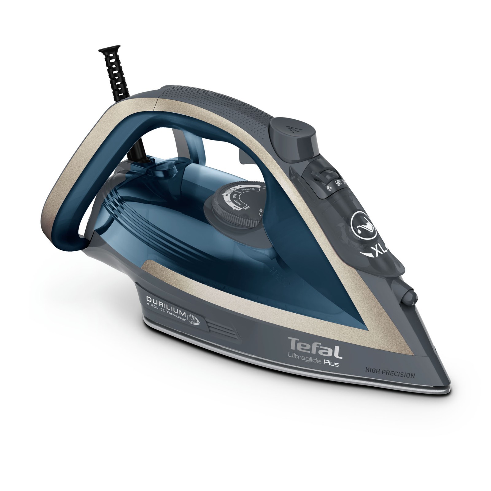 Tefal UltraGlide Plus Steam Iron FV5844 Blue 2800 W Adjustable Corded