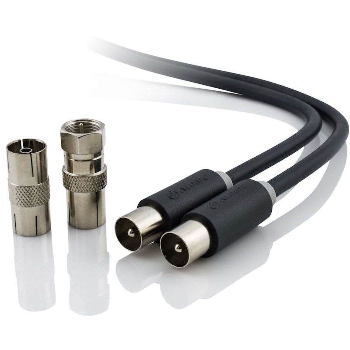 Alogic 2m TV Antenna Cable Male to Male TV-MM-02 DVD Accessories