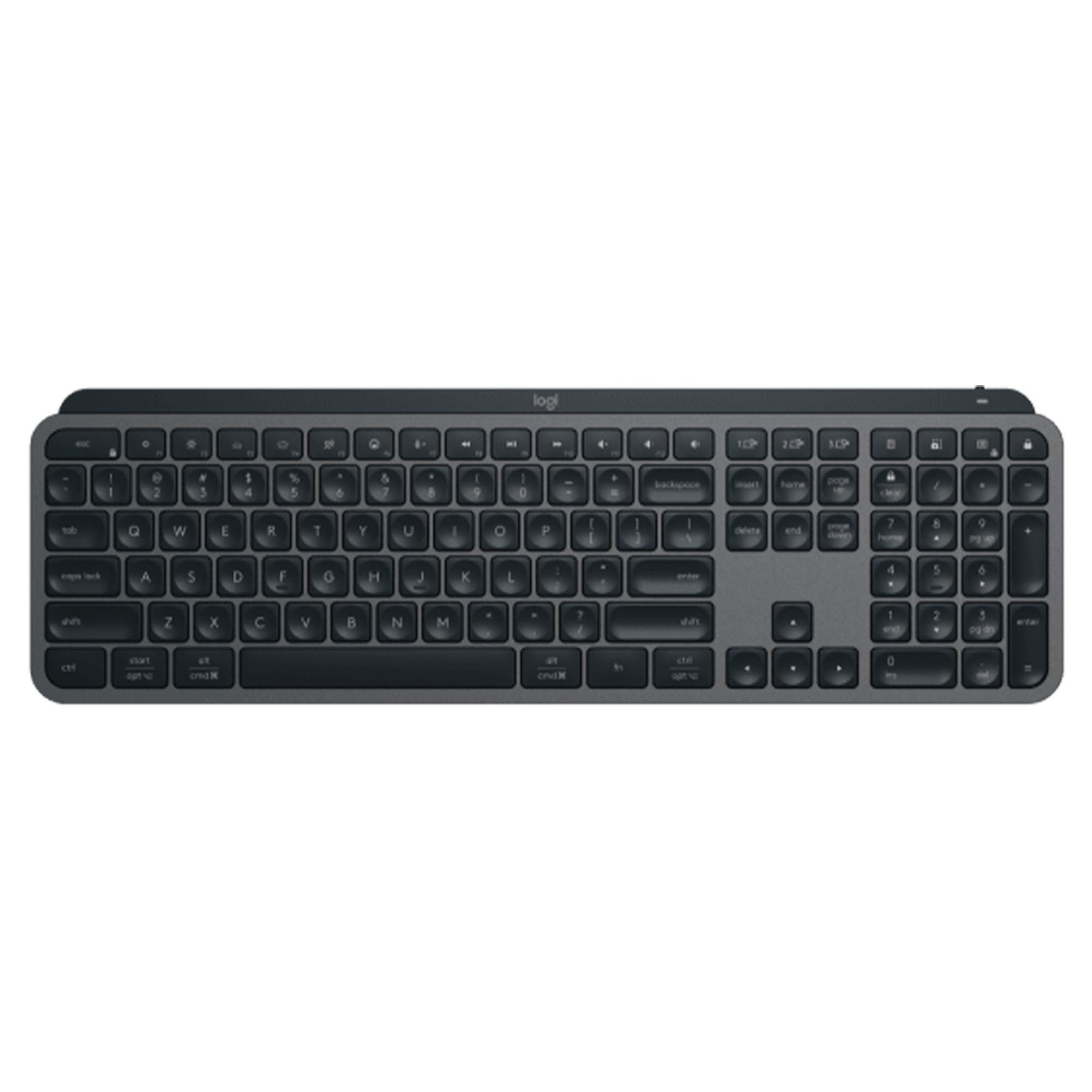 Logitech MX Keys S Advanced Wireless Illuminated Keyboard Graphite 920-011563