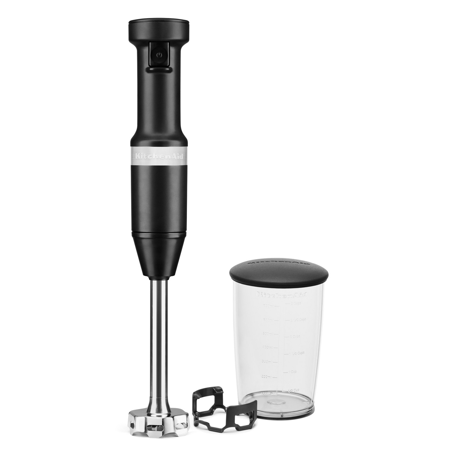 KitchenAid Classic Handheld Blender 5KHBV53ABM Variable Speed Matte Black