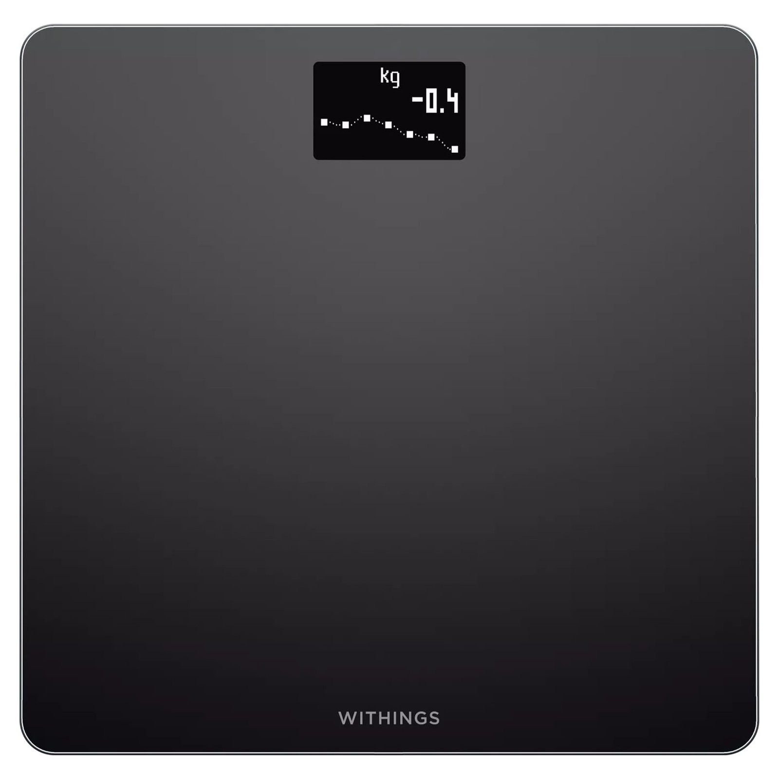 Withings Body Black-Smart Weight & BMI Wi-Fi Digital Scale WBS06-BLACK