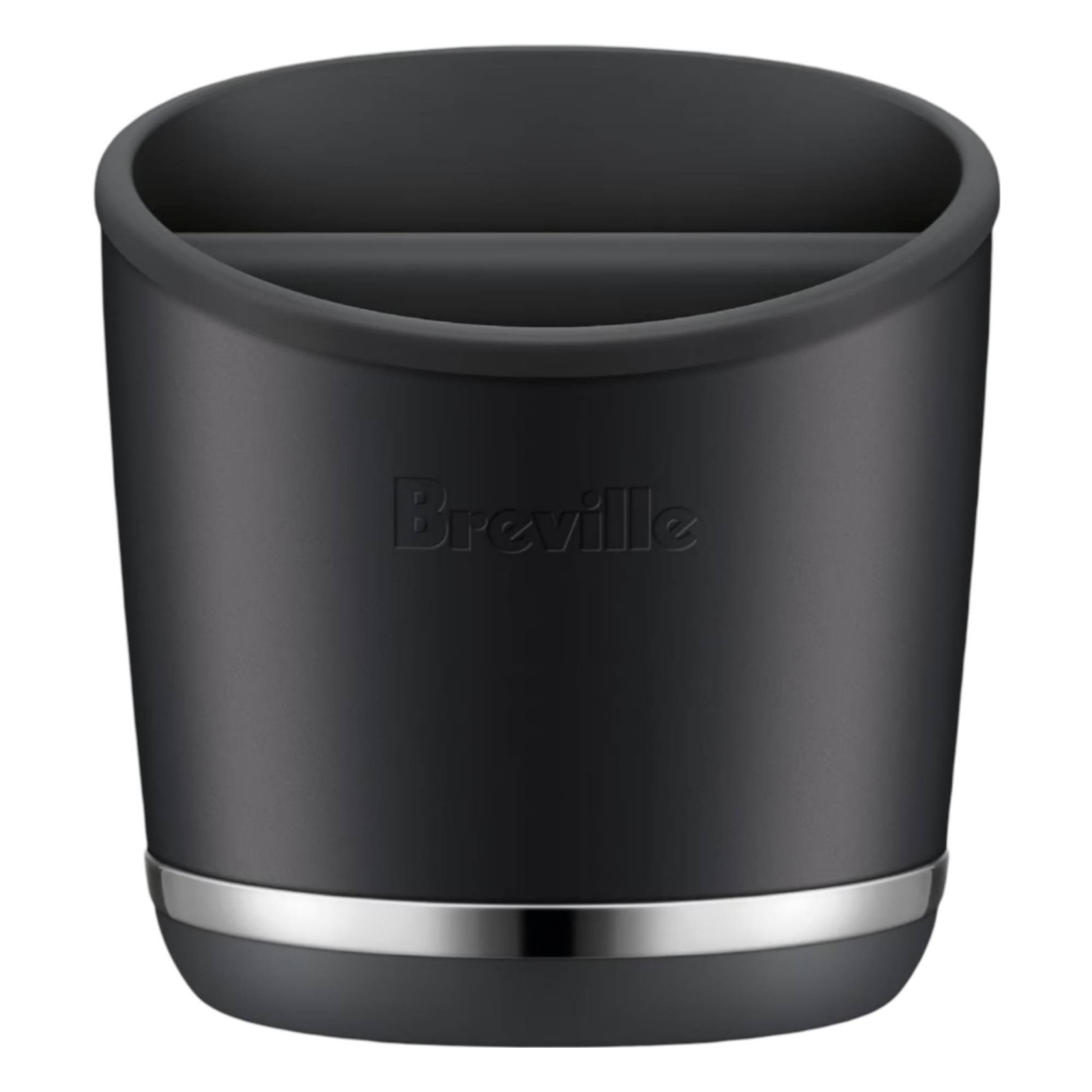 Breville The Knock Box 20 Black Truffle BEA502BTR Stainless Steel Plastic