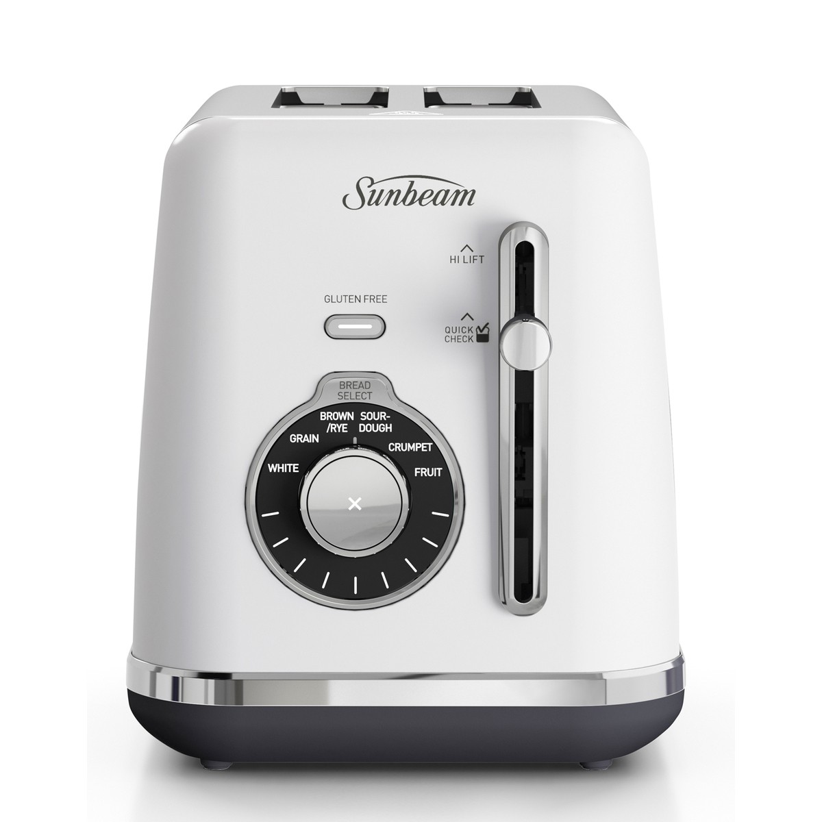 Sunbeam Alinea Select 2 Slice Toaster White TA2820W Electronic Dial