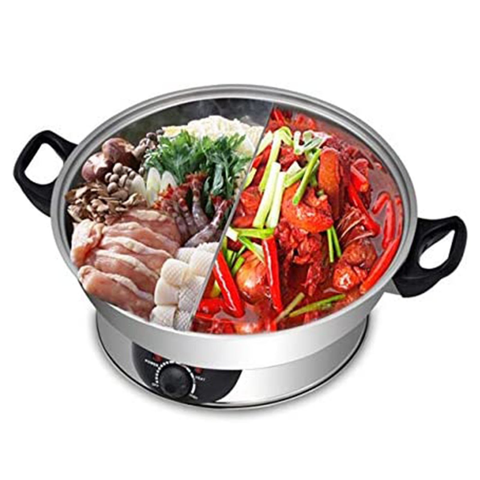 Mili 1600W Electric Hotpot SET-500N Stainless Steel 5 Multifunction Rice Cooker