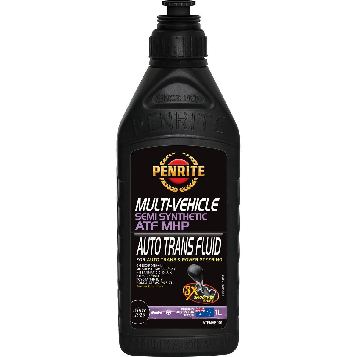 Penrite ATF MHP Multi-Vehicle Automatic Transmission Fluid 1L - ATFMHP001 Auto