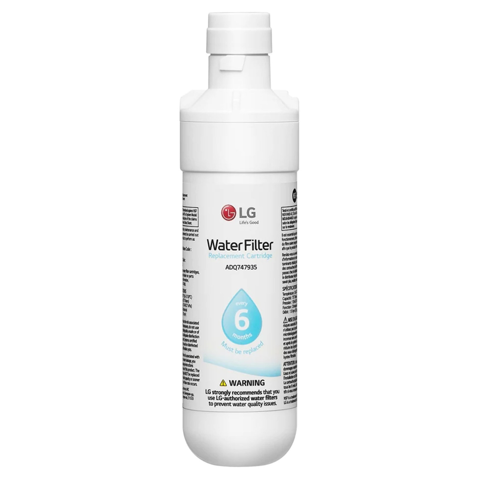 LG LT1000P Water Filter Replacement Cartridge AGF80300705 GFV GFD/L 708/570