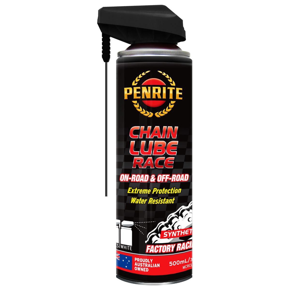 Penrite 10 Tenths Chain Lube Race 500mL - MCRCL0005 Car Service Workshop Tool