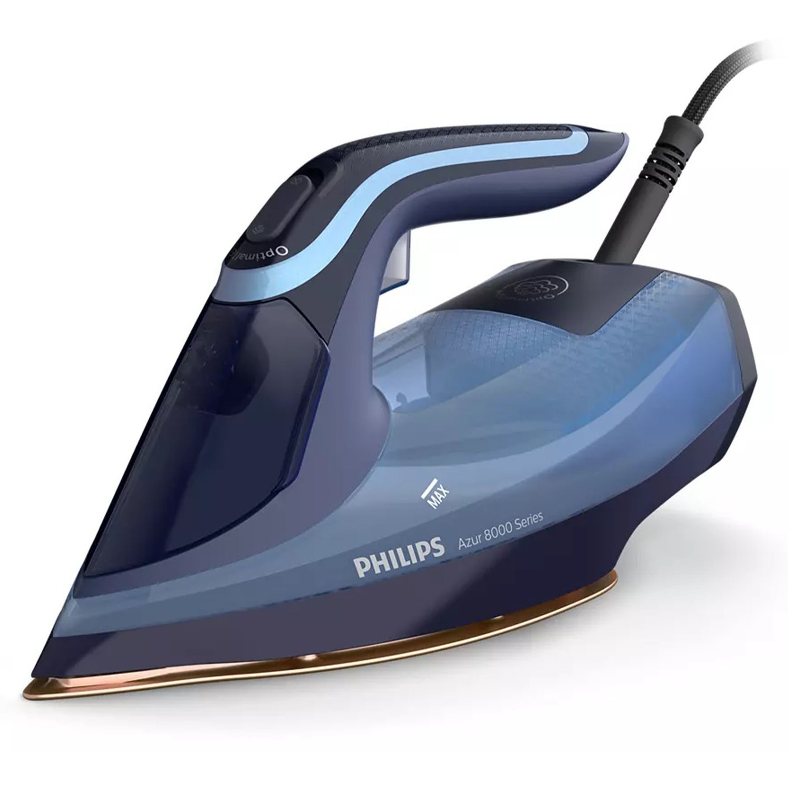 Philips 8000 Series Azur Steam Iron DST8020/20 2400 Black Blue 300ml