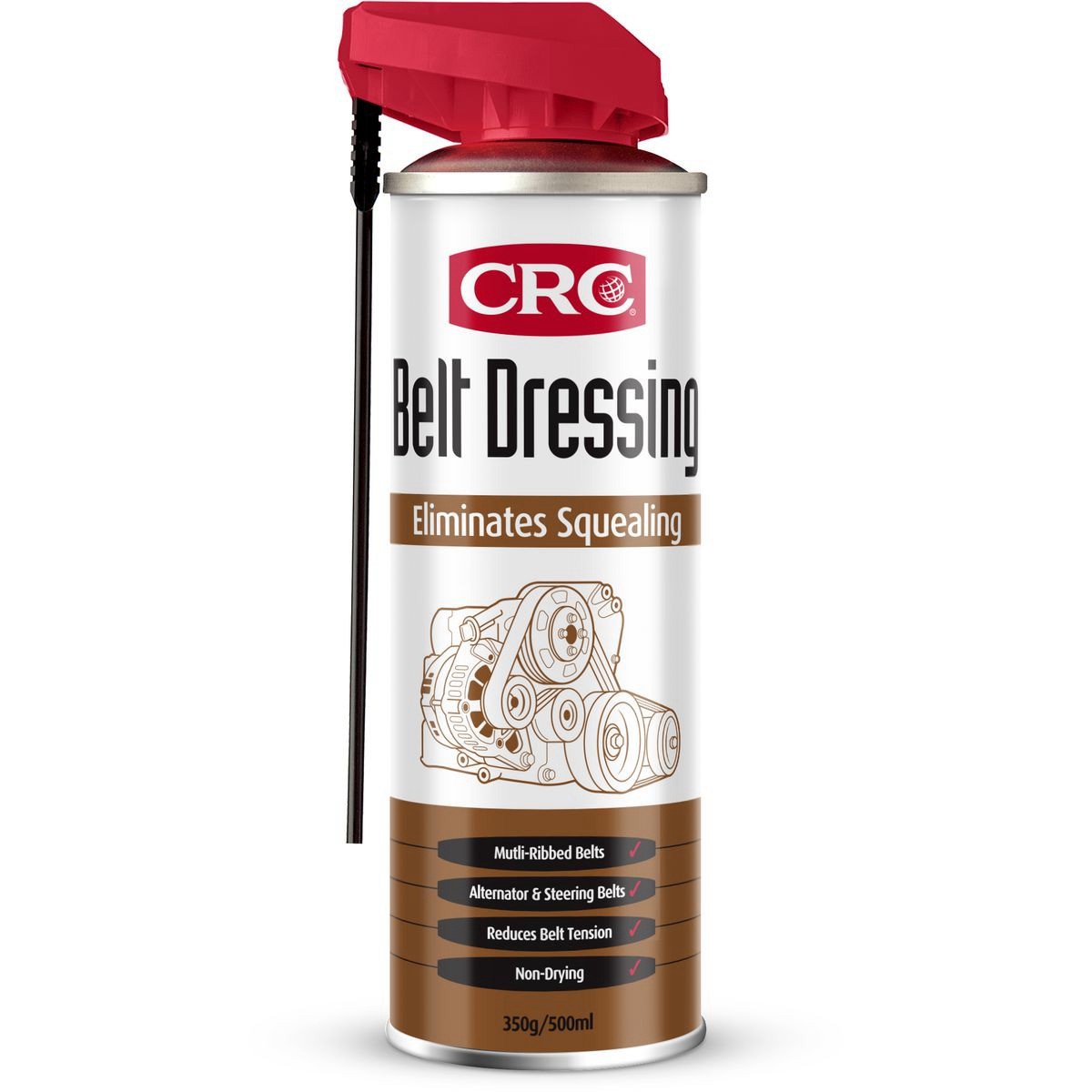CRC Belt Dressing 350G/500Ml - 1753472 Car Service Auto Part Workshop Tool