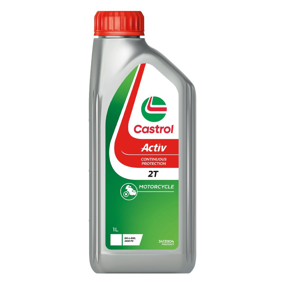 Castrol Activ 2T Motorcycle Engine Oil 1L - 3413904 Car Service Workshop Tool