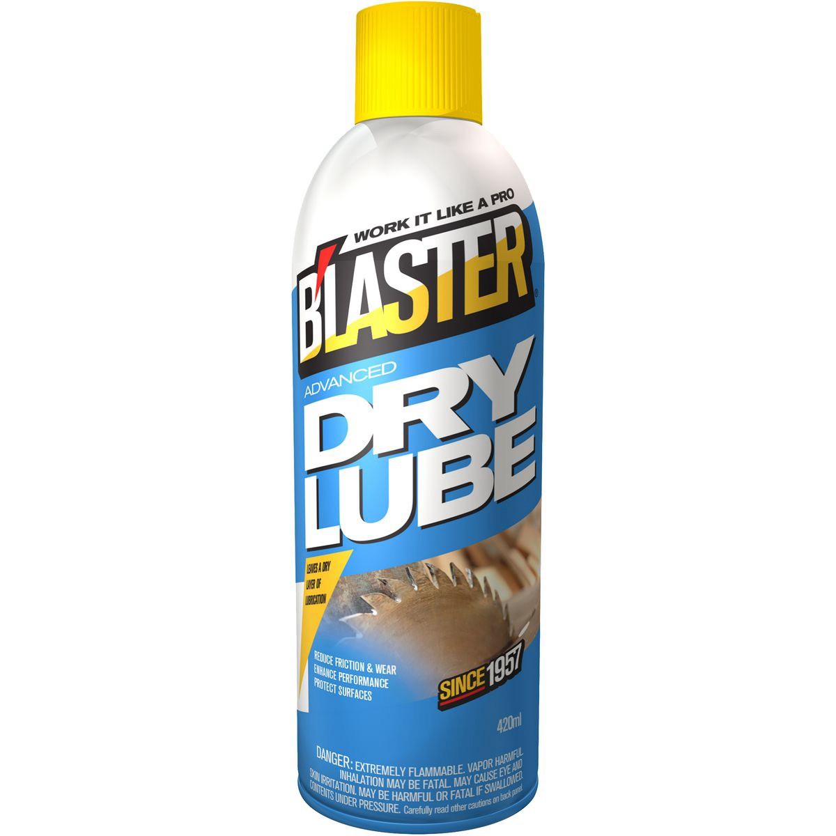 B'laster Dry Lube 420ml - BDL420 Car Service Workshop Tool