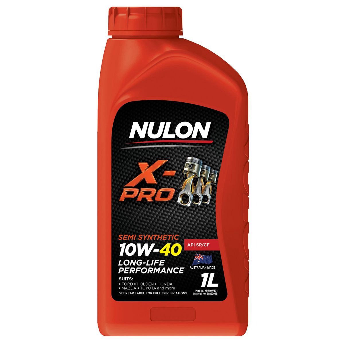 Nulon X-PRO Long Life 10W-40 Engine Oil 1L - XPR10W40-1 Car Service