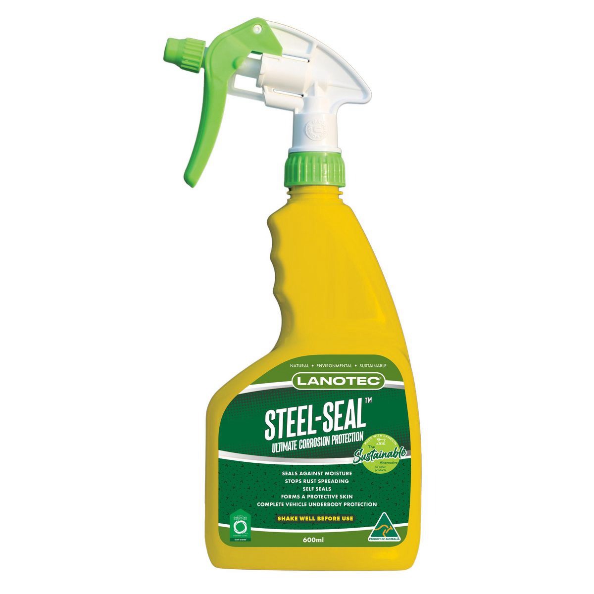 Lanotec Steel-Seal - 600 ml Spray Pack - SS SP-0600 Car Service Workshop Tool