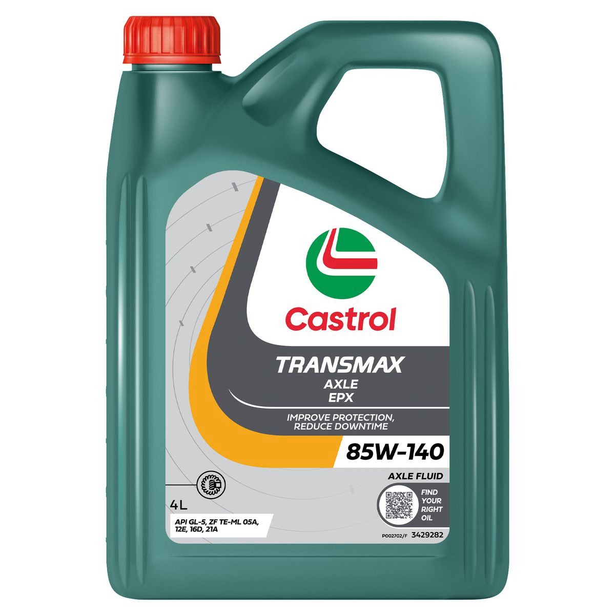 Castrol Transmax Axle EPX 85W-140 Gear Oil 4L - 3429282 Car Service