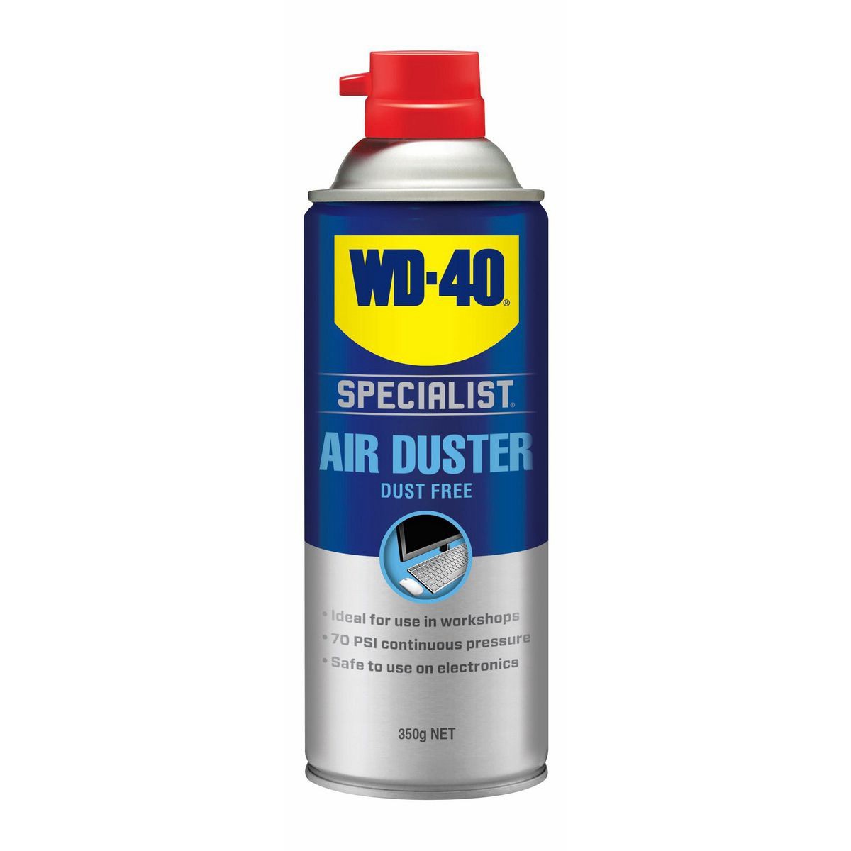 WD-40 Specialist Air Duster 350g - 21028 Car Service Workshop Tool