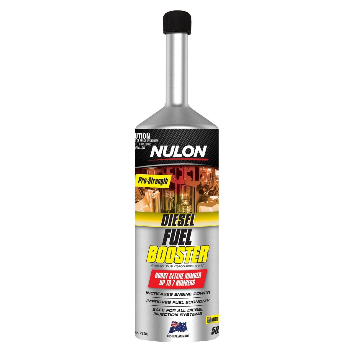 Nulon Pro-Strength Diesel Fuel Booster 500mL - PSDB Car Service Workshop Tool