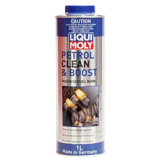 LIQUI MOLY Petrol Clean & Boost 1L - 7714 Car Service Workshop Tool