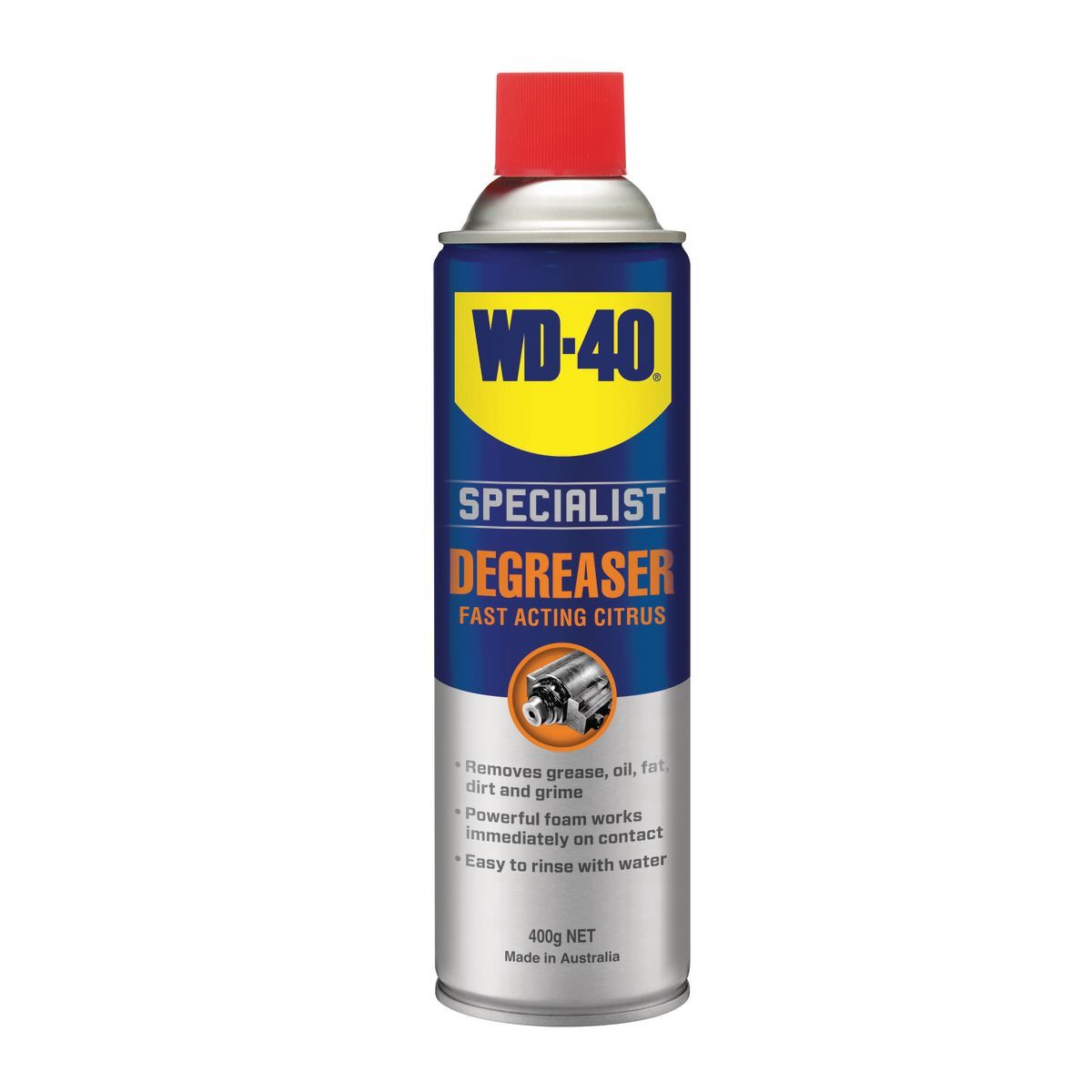 WD-40 Specialist Citrus Degreaser 400g - 21003 Car Service Workshop Tool