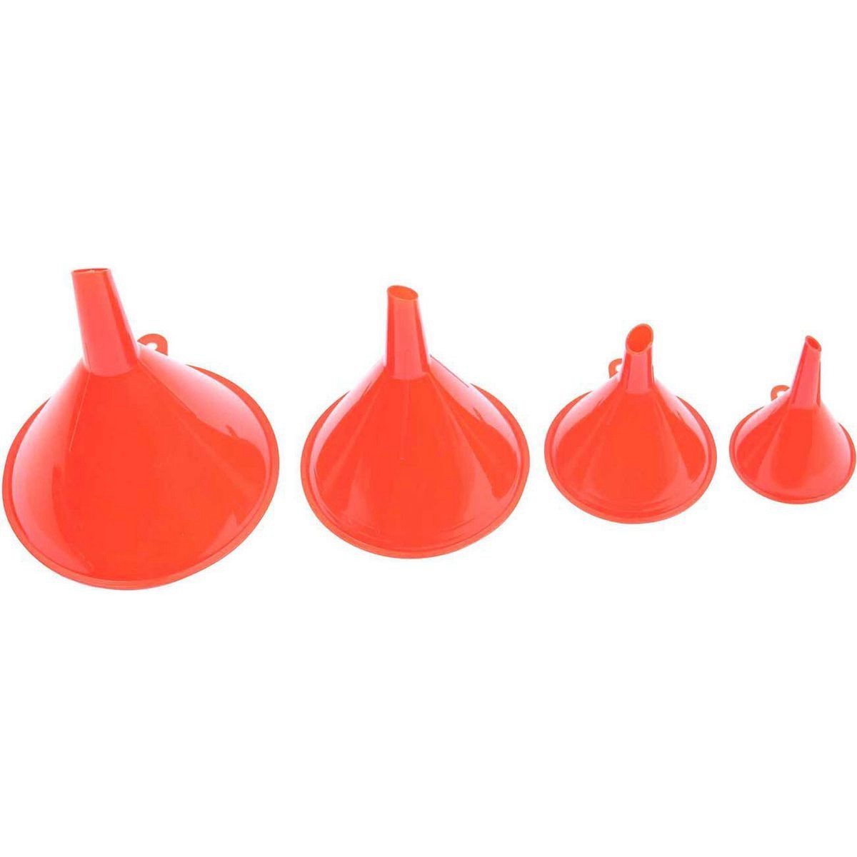 GV Tools 4 Piece Plastic Funnel Set - GV189 Car Service Workshop Tool