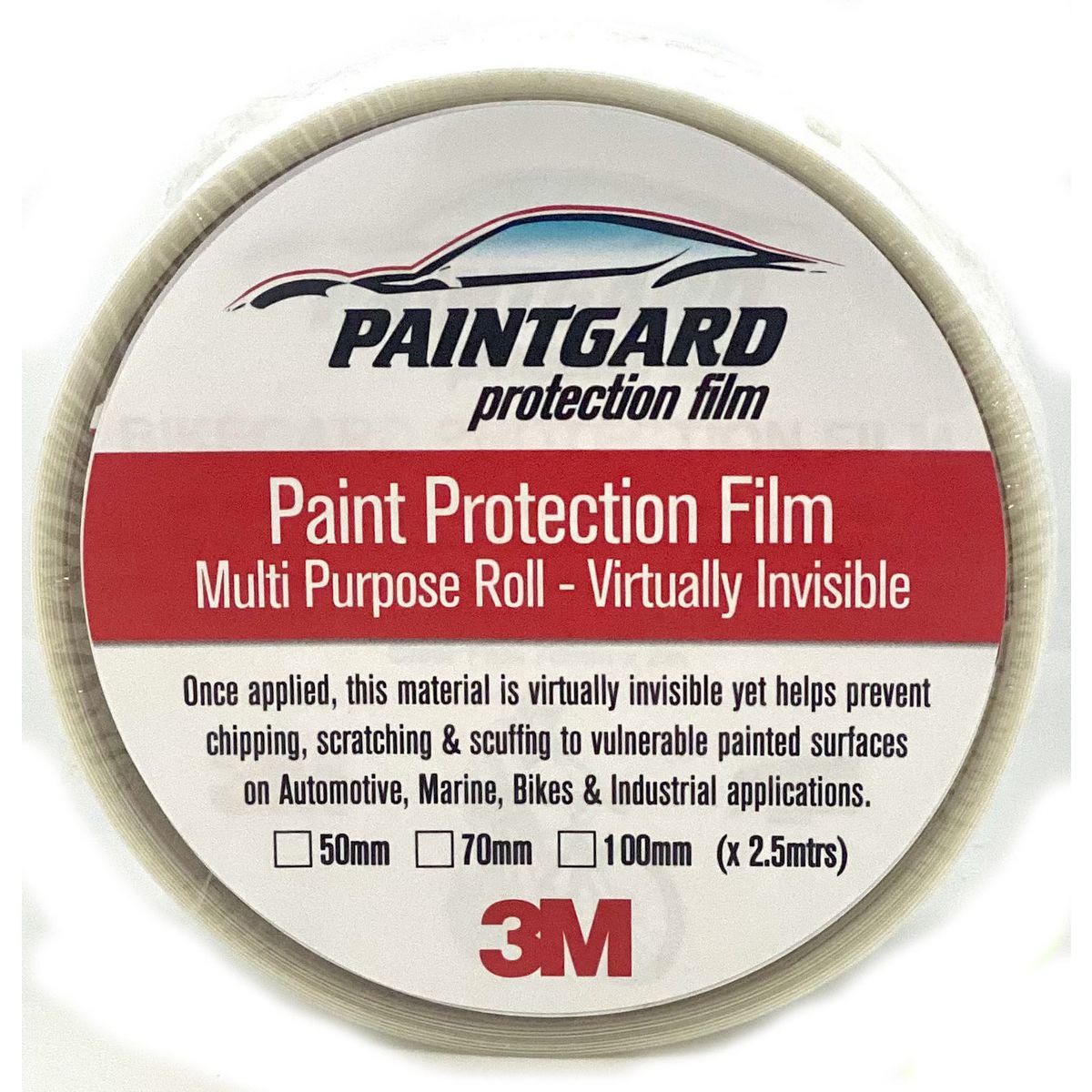 Paintgard 3M Paint Protection Film 50mm X 2.5M - 3MPPF50 Auto
