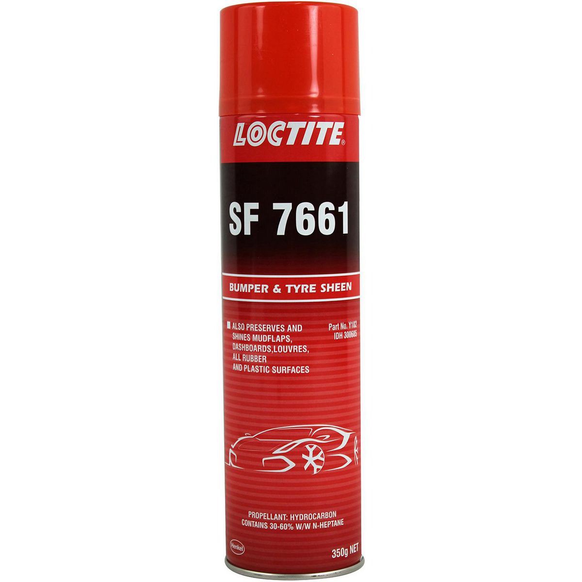 Loctite SF 7661 Bumper & Tyre Sheen (Aerosol) 350g - 300685 Auto