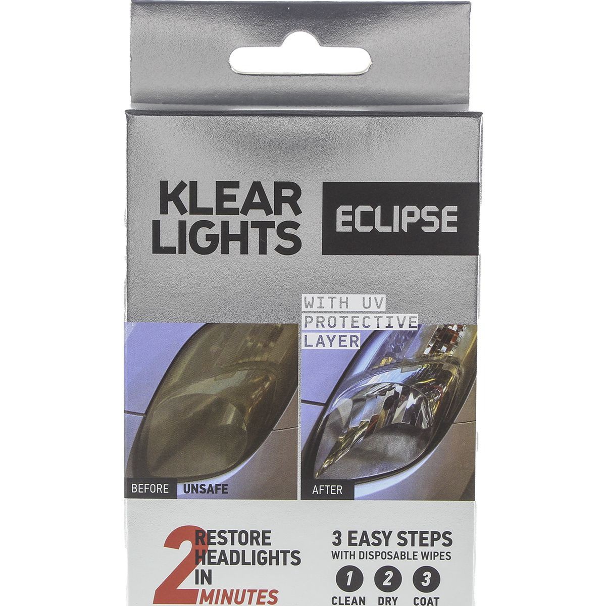 Eclipse Klear Lights Headlight Restoration Wipes - EKL Car Lighting