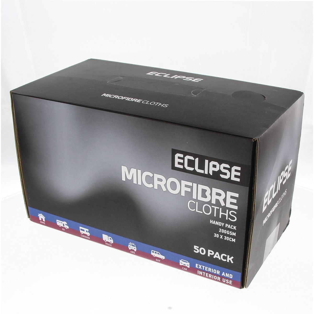 Eclipse Microfibre Cloths 30 x 30cm 50Pk - EMFC50PK Hardware