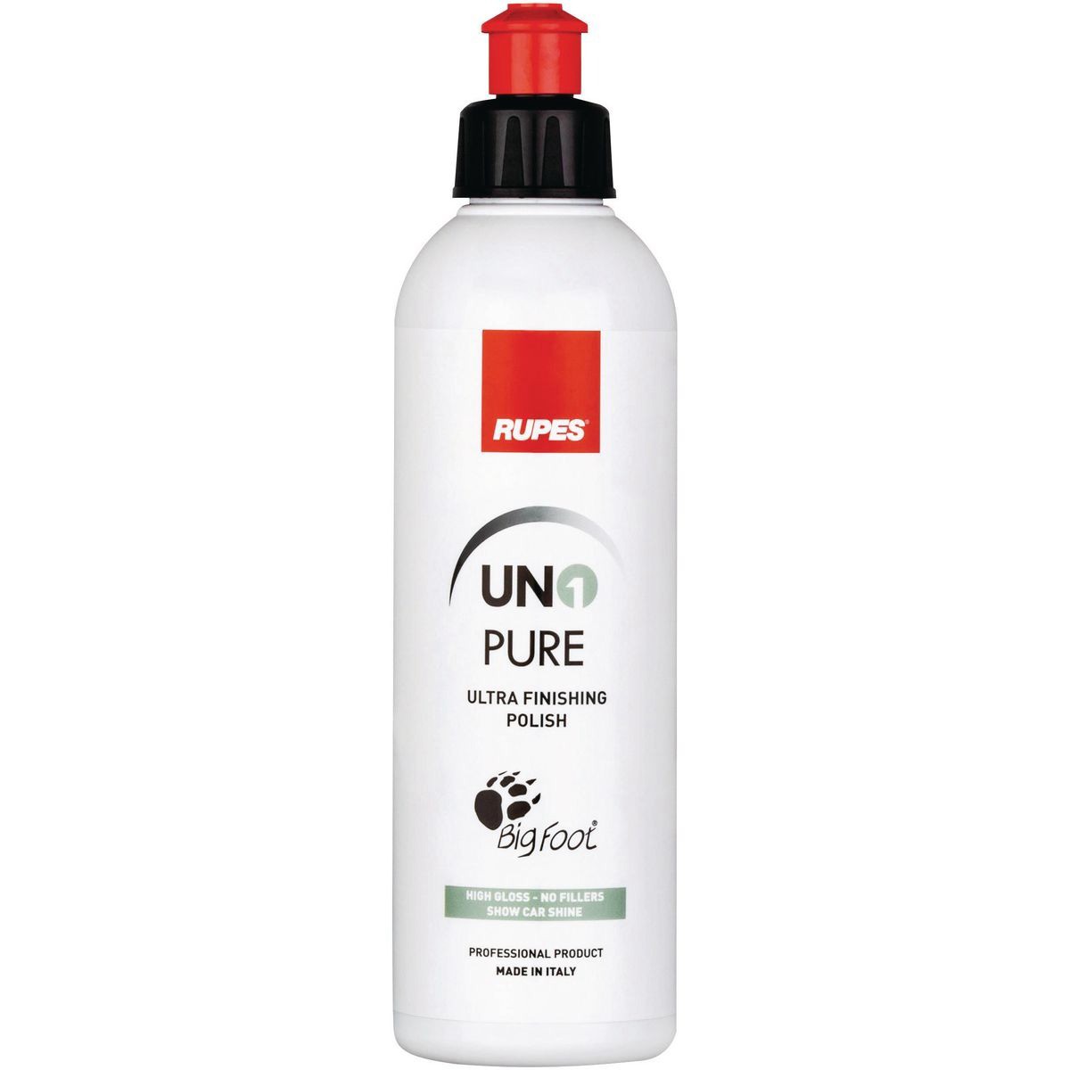 RUPES BigFoot Uno Pure Ultra Finishing Polish Compound 250ml - 9.PURE250 Auto