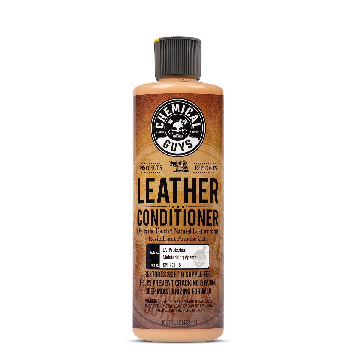 Chemical Guys Leather Conditioner 473ml - SPI_401_16 Car Interior Workshop Tool