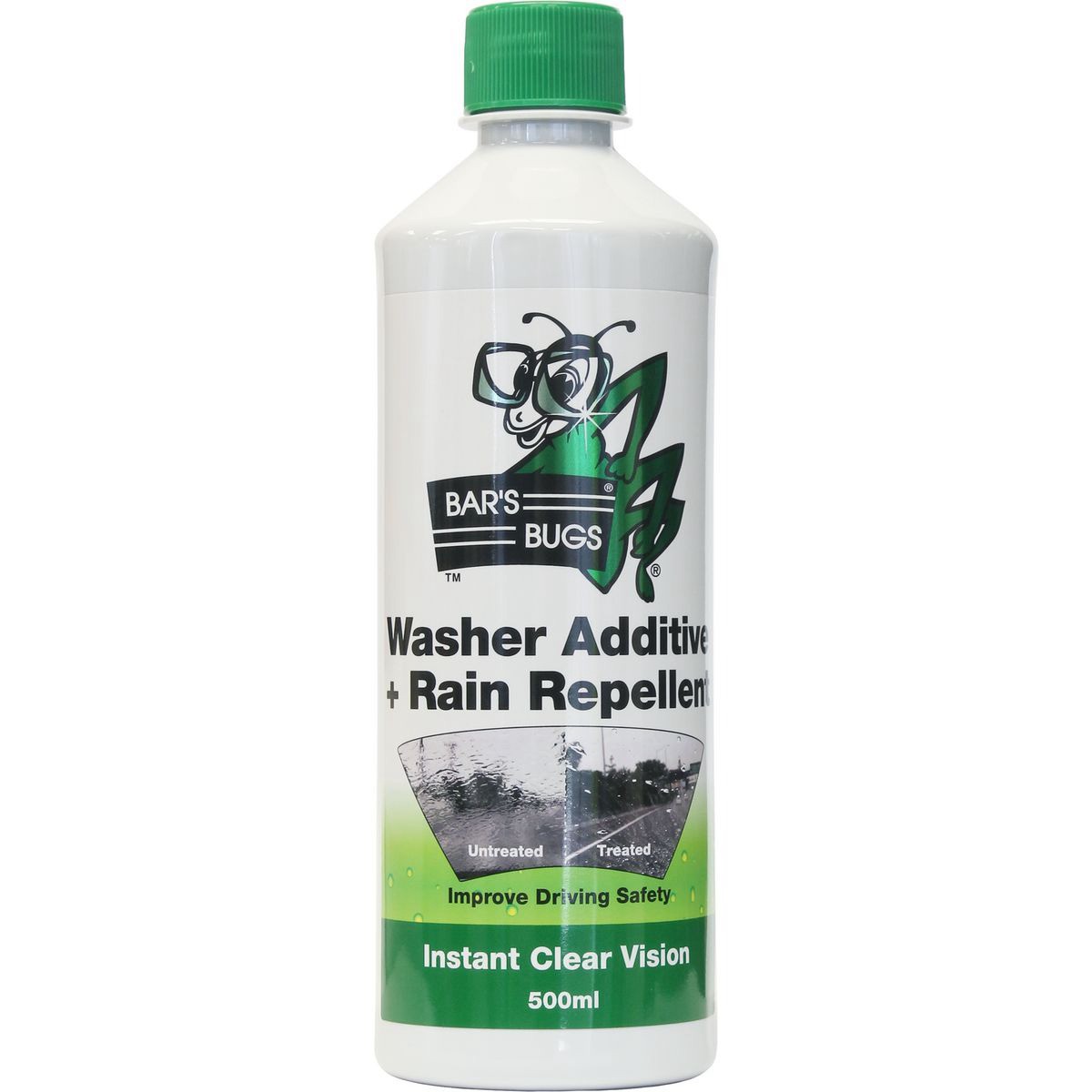 Bars Windscreen Cleaner & Water Repellant 500ml - BBWCWR500 Workshop Tool