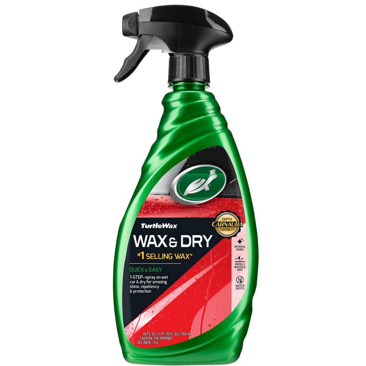 Turtle Wax Quick & Easy Wax & Dry 769ml - 100227 Car Interior Workshop Tool