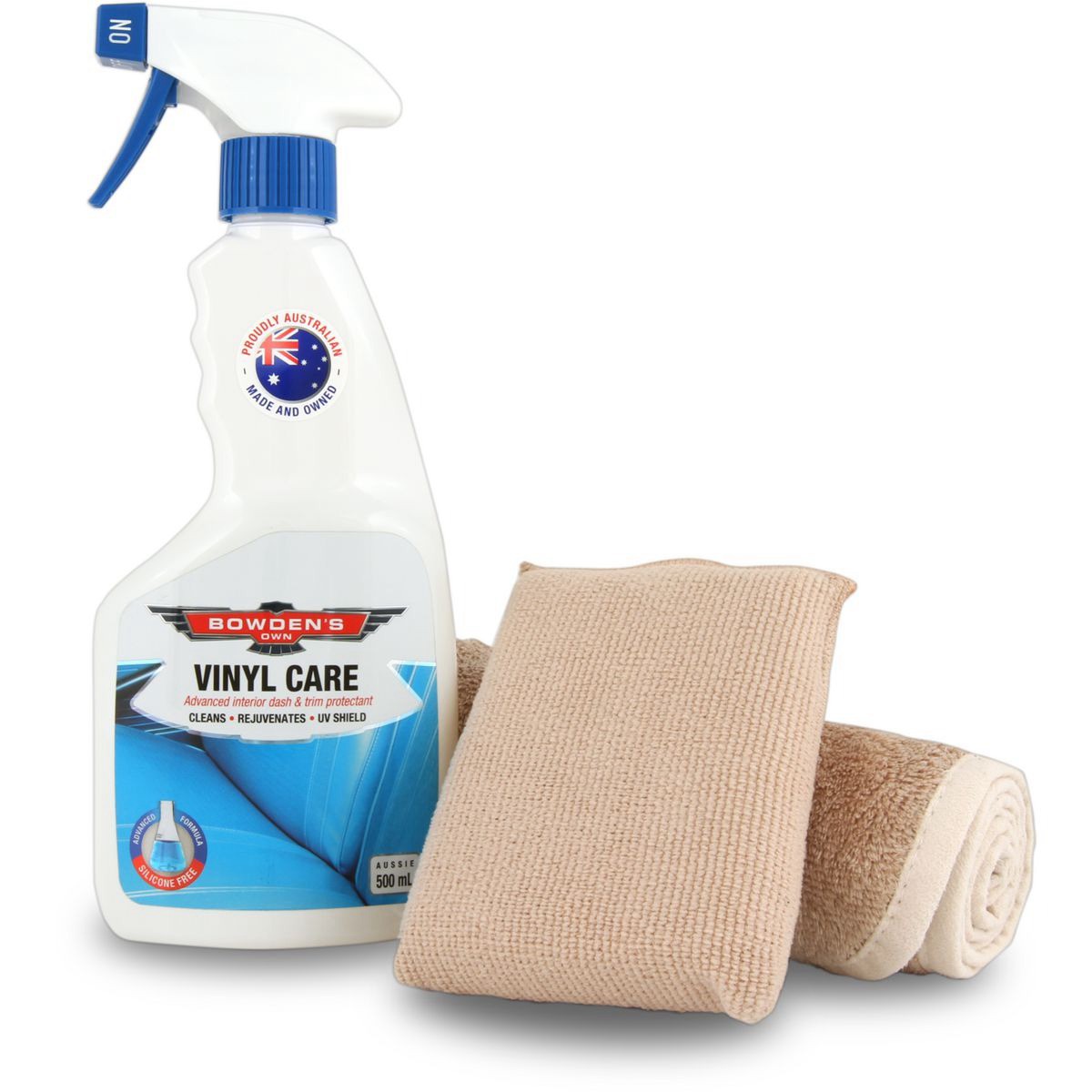 Bowden's Own Vinyl Care Trim & Dash Protectant Pack - BOVP Auto