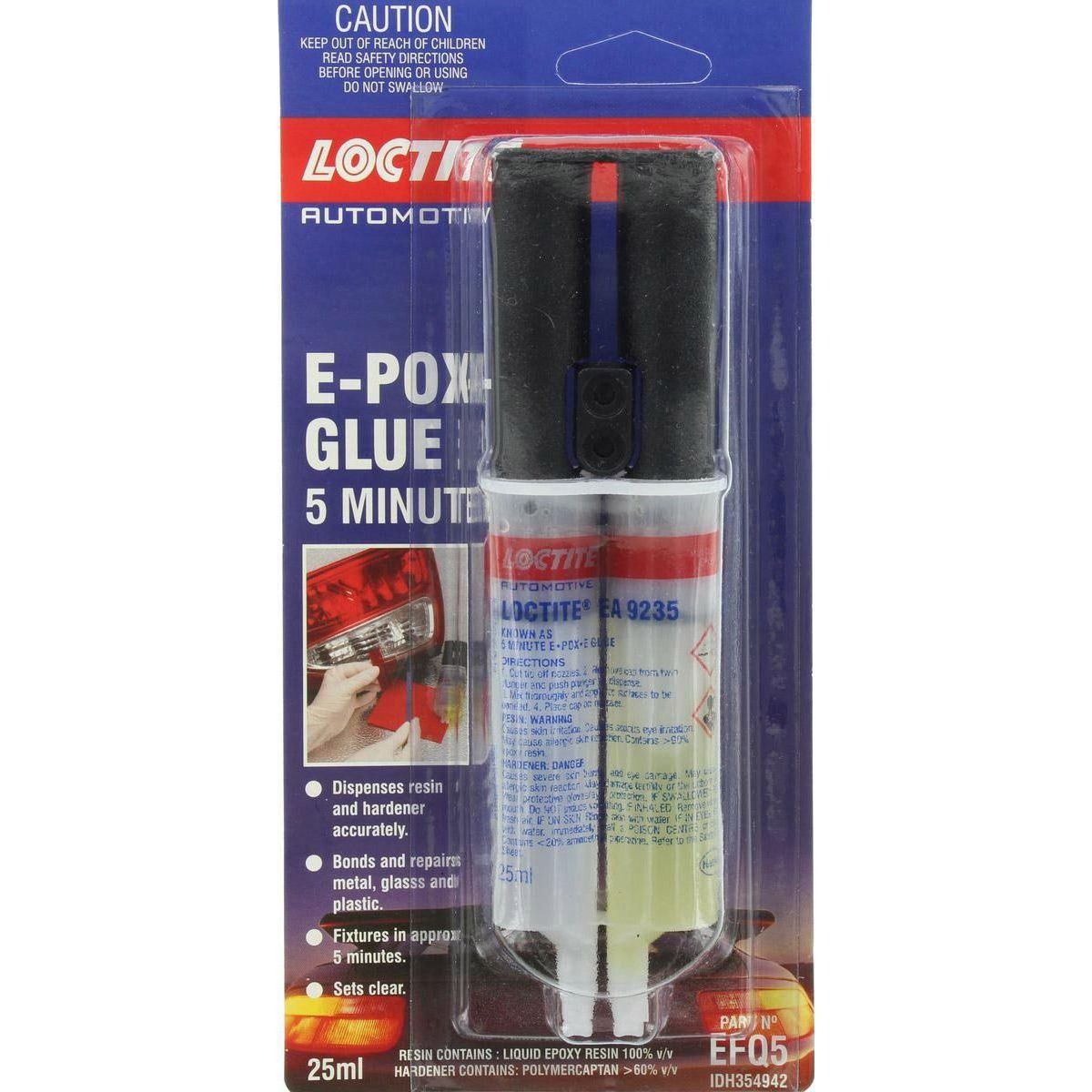 Loctite EA 9235 Adhesvive Epoxe Glue 5 Minutes 25ml - 354942 Hardware