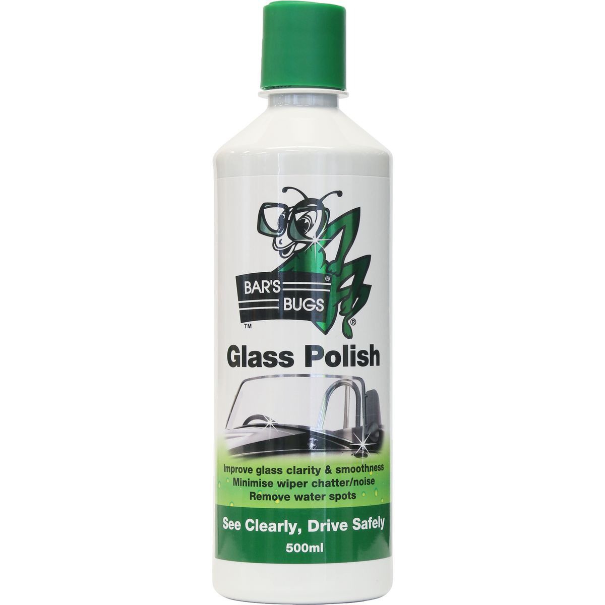 Bar's Bugs Glass Polish 500ML - BBGP500 Workshop Tool