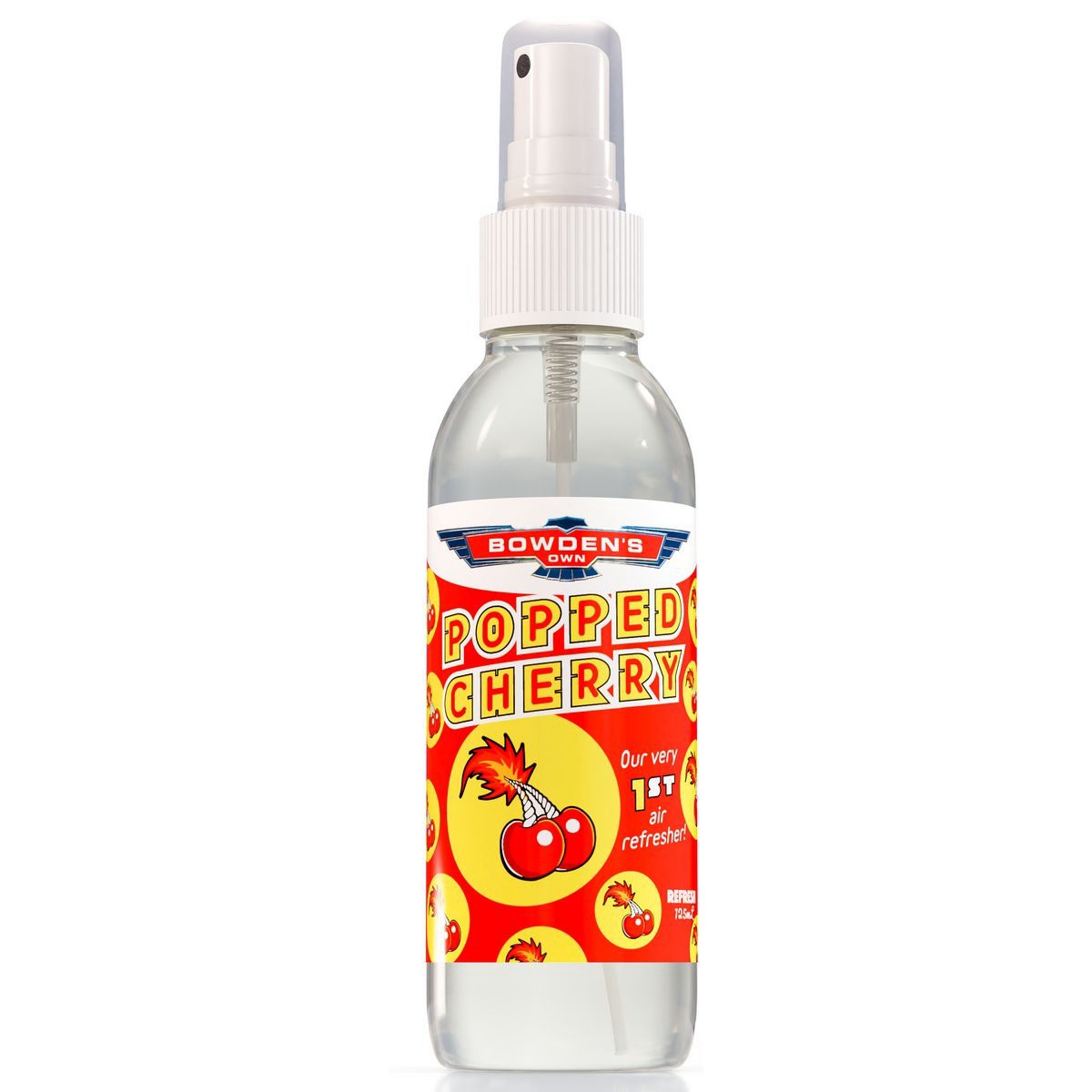 Bowden's Own Popped Cherry Car Air Freshener 125ml - BOPC125 Auto
