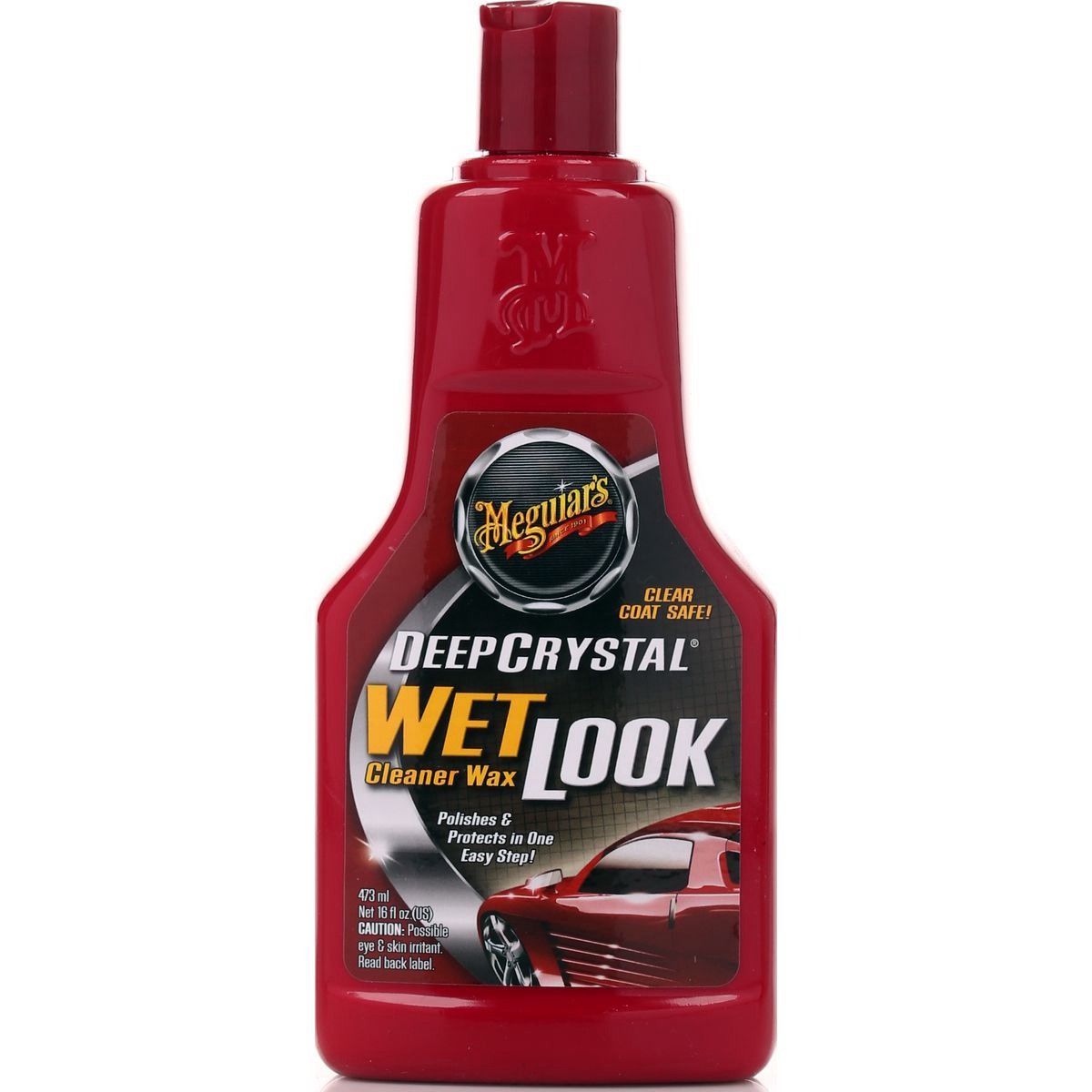 Meguiar's Deep Crystal Wet Look Wax 473ml - A9816 Car Interior Workshop Tool