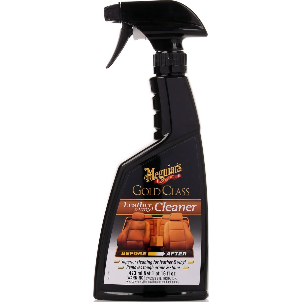 Meguiar's Gold Class Leather and Vinyl Cleaner 473ml - G18516 Car Interior