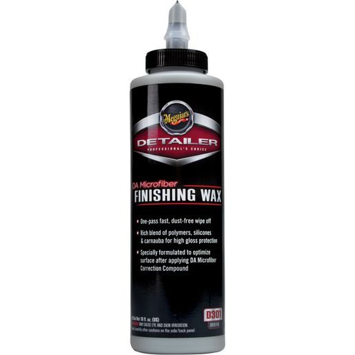 Meguiar's PR Microfiber Finishing Wax 473ml - D30116 Car Interior Workshop Tool