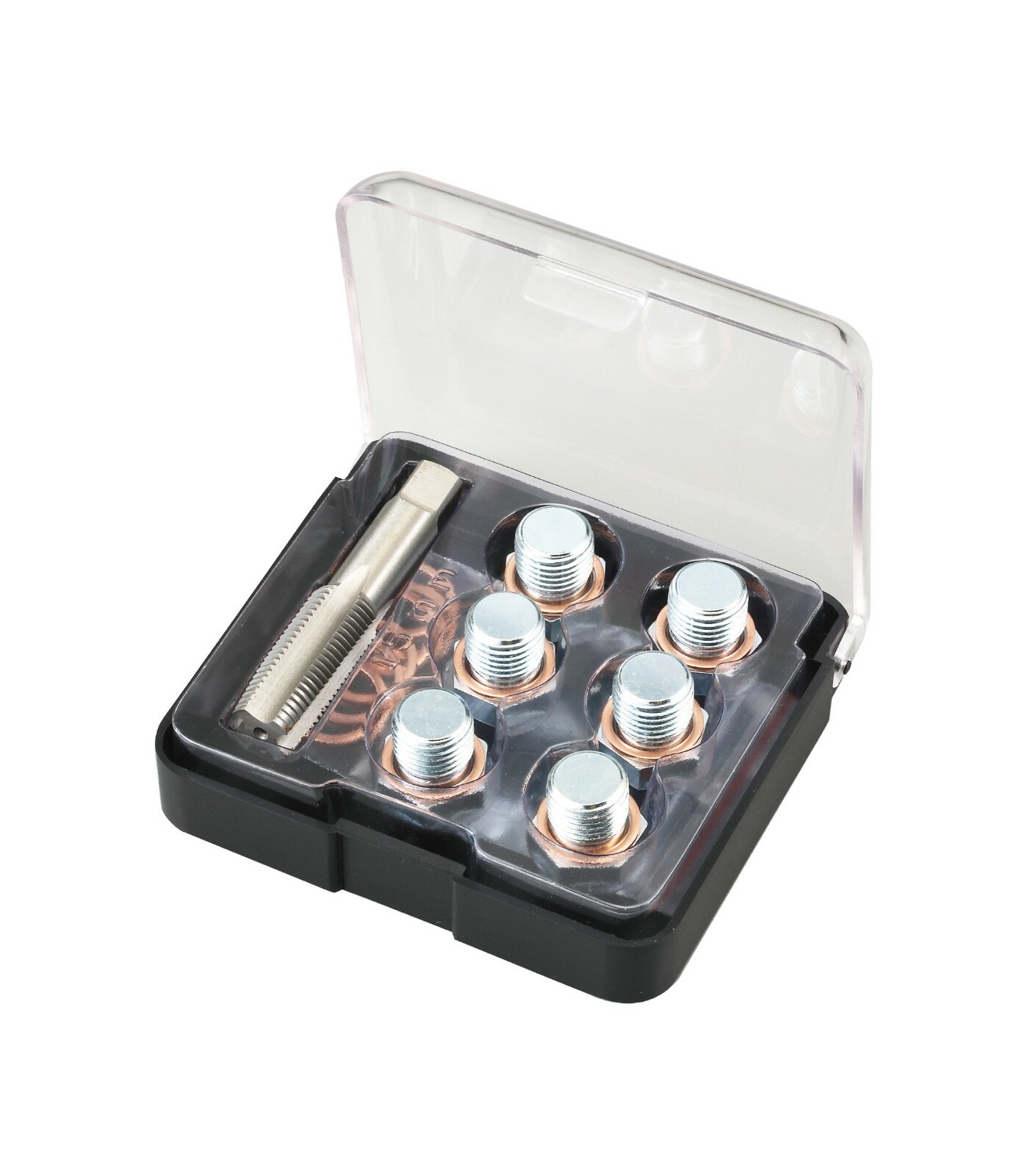 jimy Drain Plug Repair Kit 19pc M15 1.5mm WT.SD1061B Metric Tap Threading Tools