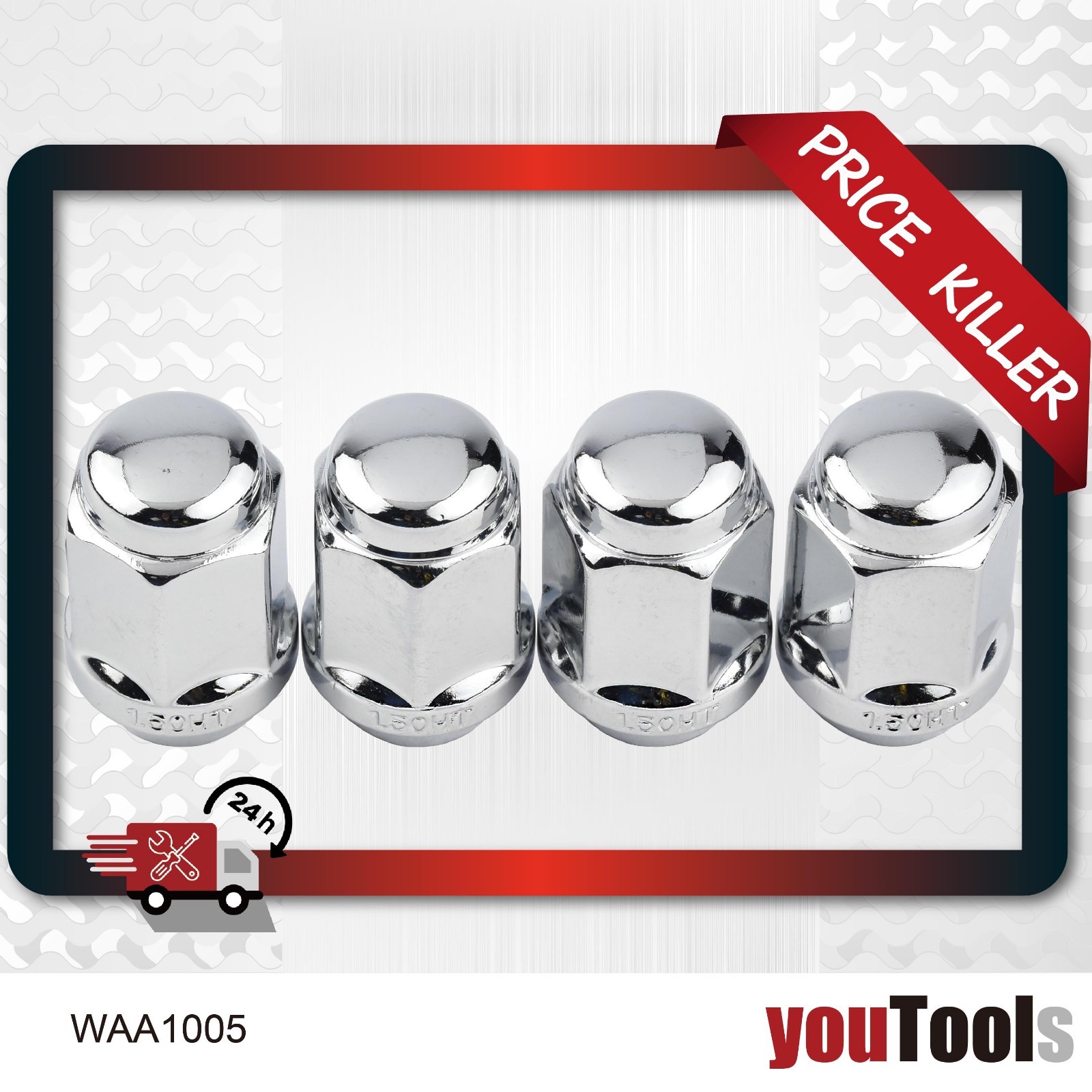 Toyota Wheel Lug Nut 19mm Hex M12X1.5mm L35mm Suit Hilux Hiace BT50 Ford 4x4 20
