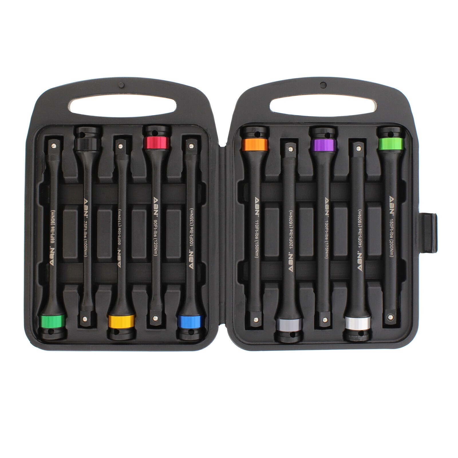 jimy Torque Limited 1/2 Dr EXTENSION BAR SET 10pc 90-200Nm Stick TLEB10 Other
