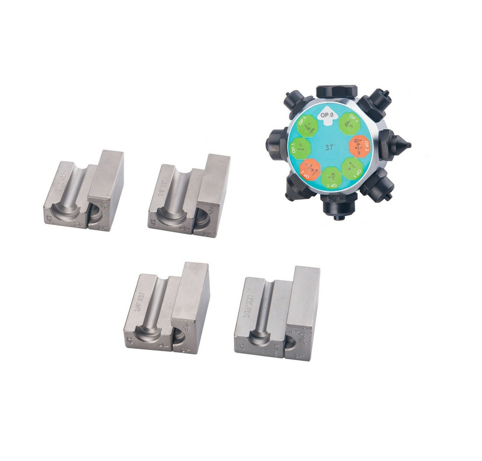 jimy 37 Degree Punch Die Set WT.FTD001 Brake Line Flaring Pullers Extractors