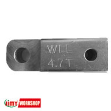 jimy WORKtec Tow Strap Mount 91.907.15 Ball Heavy Duty Silver alloy Steel