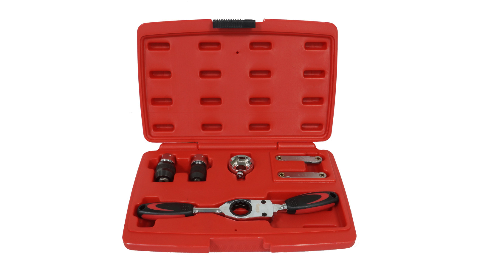jimy Tap and Die Adaptor with Gear Ratchet Wrench 6pc Accessory to Set Other