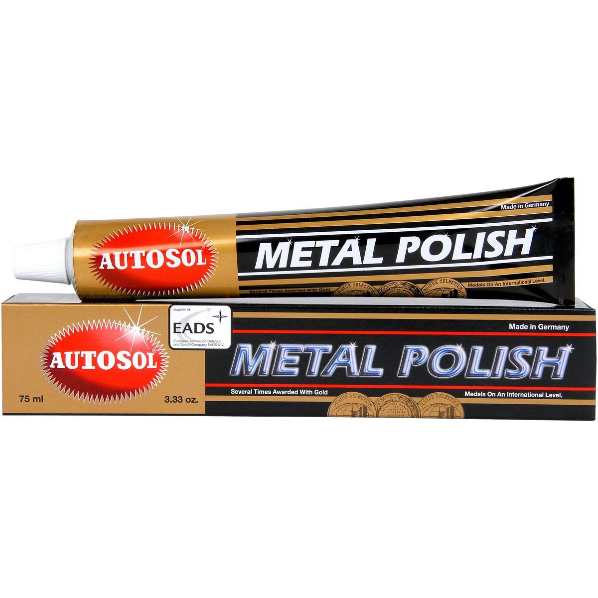 Autosol Metal Polish 75ml - ART1000 Car Interior Workshop Tool